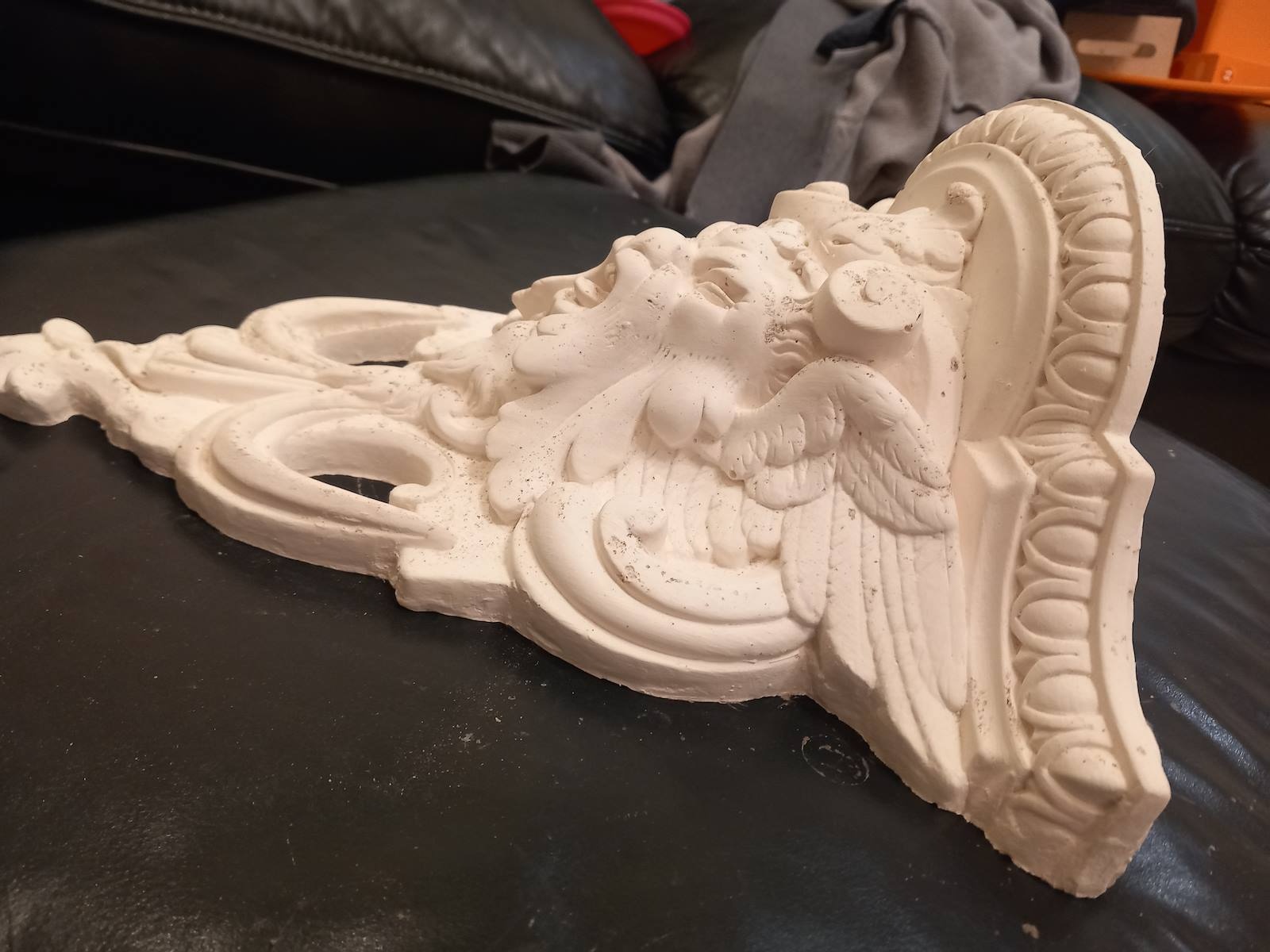 Intricate Classical Corbel Carving